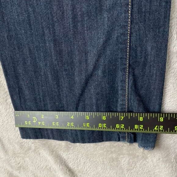 Tommy Hilfiger Woman's Denim Trouser Jeans Size 8 Straight-Leg Blue Cotton Blend - Picture 6 of 16